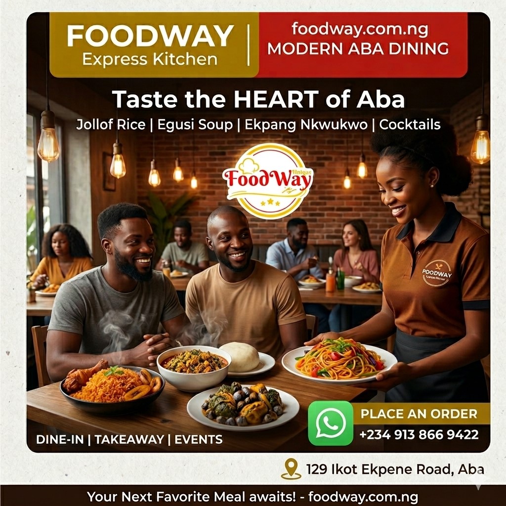 Foodway Express Kitchen | Modern Dining in Aba